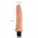 Lovetoy | Вибратор реалистичный LoveToy Real Feel Cyberskin Vibrator Flesh 8,5". Цена 897 грн. Фото: 2