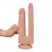 Lovetoy | Фаллоимитатор LoveToy Skinlike Double Penetration Soft Cock (21.9 см / 25 см). Цена 1 426 грн. Фото: 2