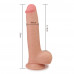 Lovetoy | Фаллоимитатор с мошонкой - Skinlike Soft Dong 8 