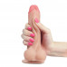 Lovetoy | Фалоімітатор LoveToy Sliding Skin Dong 7" (17.5 см). Ціна 1718 грн. Фото: 2