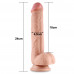 Lovetoy | Фаллоимитатор - Sliding-Skin Dual Layer Dong 9.5 