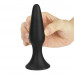Lovetoy | Анальна пробка - Lure Me Silicone Anal Plug Black L. Ціна 547 грн. Фото: 5