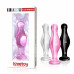 Lovetoy | Анальна пробка LoveToy Glass Romance Clear 4.5" (11.3 см). Ціна 1150 грн. Фото: 3