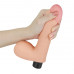 Lovetoy | Вибратор с мошонкой Lovetoy Reel Softee Flesh на батарейках, бежевый. Цена 1 350 грн. Фото: 4
