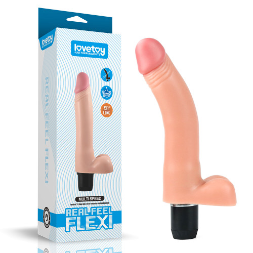 Lovetoy | Реалистичный вибратор - Reel Feel Flexi Vibrator Flesh 9  Lovetoy | Реалистичный вибратор - Reel Feel Flexi Vibrator Flesh 9