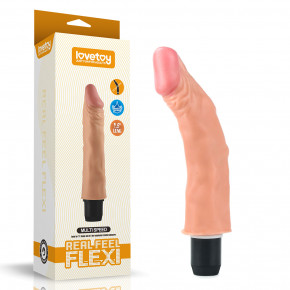 Lovetoy | Реалістичний вібратор - Reel Feel Flexi Vibrator Flesh 9,5 