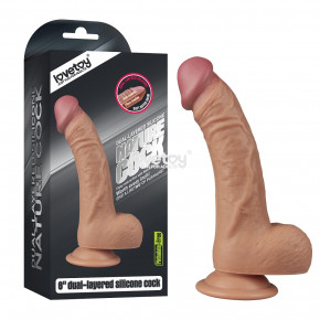 Lovetoy | Фаллоимитатор с мошонкой-8 