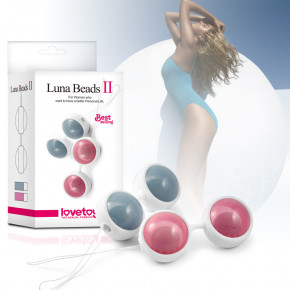 Lovetoy | Вагінальні кульки - Luna Beads II Blue. Ціна: 576 грн