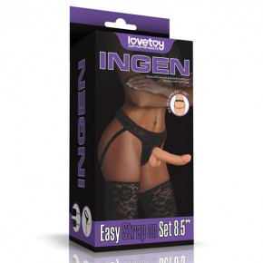 Lovetoy | Страпон - Easy Strapon Set 8.5'' As Pic. Ціна: 2036 грн