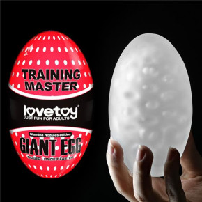 Lovetoy | Мастурбатор-Giant Egg Masturbator Red. Цена: 460 грн