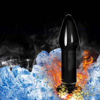 Lovetoy | Фаллоимитатор-5 " Glass Romance Anal Plug Black . Цена 652 грн