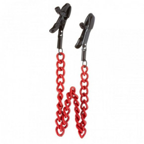 Lucky Bay | Затискачі На Соски Lucky Bay, Red Chain. Ціна: 250 грн
