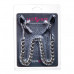Lucky Bay | Зажимы на соски Nipple play Chain Heavy Metall. Цена 450 грн. Фото: 2