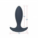 LUX Active | Анальна пробка пульсатор Lux Active Throb Anal Pulsating Massager з пультом ДК. Ціна 4059 грн. Фото: 1