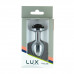 LUX Active | Металлическая анальная пробка Lux Active – Rose Anal Plug – Black. Цена 645 грн. Фото: 4