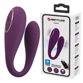 Baile | Вібратор для пар August Stimulator Dark Purple. Ціна: 2441 грн