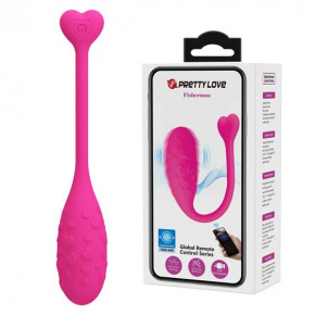 Pretty Love | Віброяйце - Pretty Love Fisherman Vibrating Egg Pink (App). Цена: 2 069 грн