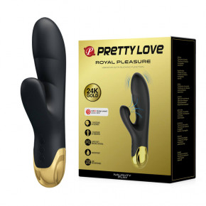 Pretty Love | Вібратор - Pretty Love Royal Pleasure Sucking Vibrator Black. Ціна: 5446 грн
