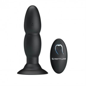 Pretty Love | Анальная пробка-Pretty Love RC Vibrating Butt Plug Black. Цена: 2 174 грн