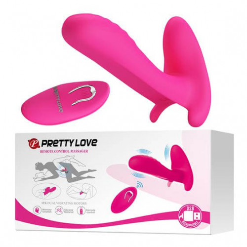 Pretty Love | Вібратор для пар Pretty Love Remote Control Massager Pink. Ціна 2203 грн Pretty Love | Вібратор для пар Pretty Love Remote Control Massager Pink. Ціна 2203 грн