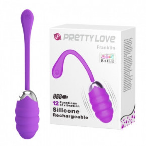 Pretty Love | Віброяйце - Pretty Love Franklin Vibrating Egg Purple. Ціна: 1663 грн