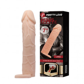 Pretty Love | Насадка на член Penis Sleeve Flesh 7". Цена: 211 грн