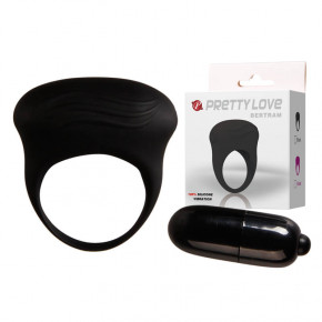 Pretty Love | Ерекційне кільце - Pretty Love Bertram Silicone Vibrating Cock Ring. Ціна: 491 грн