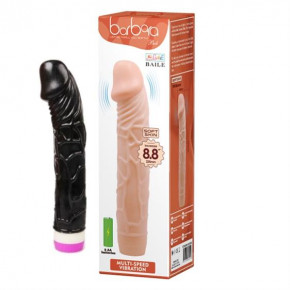 Baile | Вибратор-Barbara Classic Jelly Vibe Black, 23 см. Цена: 306 грн