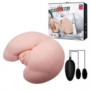 Crazy Bull | Мастурбатор - Crazy Bull Masturbator Realistic Vagina and Ass Vibrating Flesh. Ціна: 3615 грн