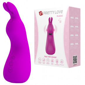 Pretty Love | Вибратор-Pretty Love Nakki Rabbit Massager Purple. Цена: 2 068 грн