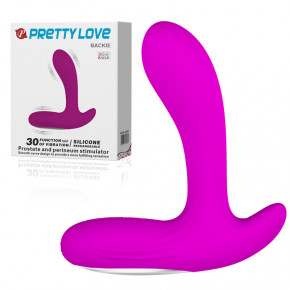 Pretty Love | Массажер простаты - Pretty Love Backie Prostate Stimulator Vibro Pink. Цена: 1 010 грн