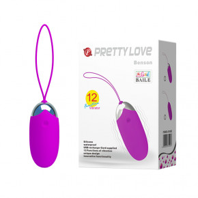 Pretty Love | Віброяйце - Pretty Love Benson Vibrating Egg Purple. Ціна: 842 грн