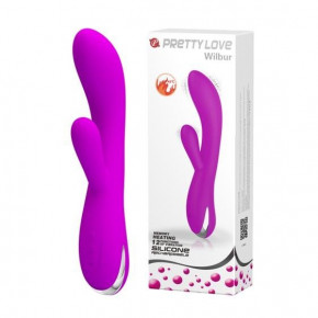 Pretty Love | Вібратор - Pretty Love Wilbur Vibrator Pink With Heating. Ціна: 2219 грн
