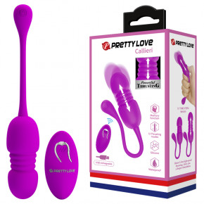 Pretty Love | Виброяйцо - Pretty Love Callieri Thrusting Stimulator & Egg Purple. Цена: 3 375 грн