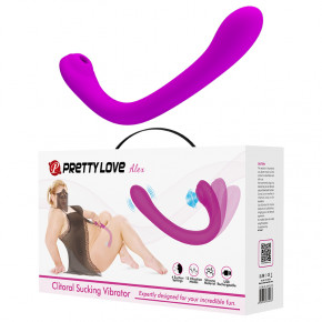 Pretty Love | Вібратор Alex Clitoral Sucking Vibrator Purple. Ціна: 2981 грн