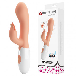 Pretty Love | Вібратор - Pretty Love Bloody Mary Clitoris Vibrator Flesh. Цена: 632 грн