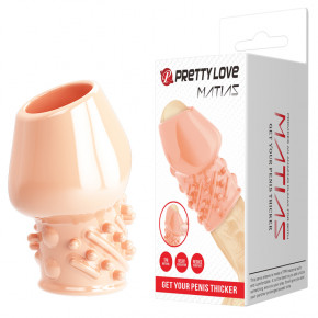 Pretty Love | Насадка на член - Pretty Love Matias Penis Thicker Flesh. Цена: 75 грн