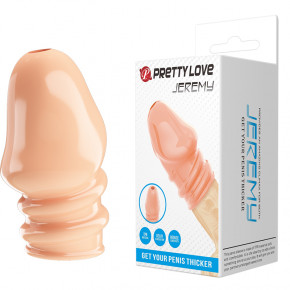 Pretty Love | Насадка на член - Pretty Love Jeremy Penis Thicker Flesh. Цена: 84 грн