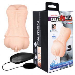 Crazy Bull | Мастурбатор - Crazy Bull Vagina Masturbator Flesh Vibrating II. Ціна: 864 грн