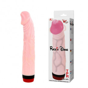 Baile | Вибратор-RockIn Dong Vibe Flesh 21,5 см. Цена: 535 грн