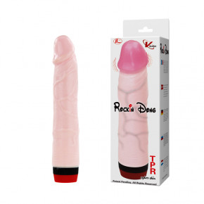 Baile | Реалистичный вибратор - Rocking Jelly Vibe, Flesh, 21,5 см. Цена: 460 грн