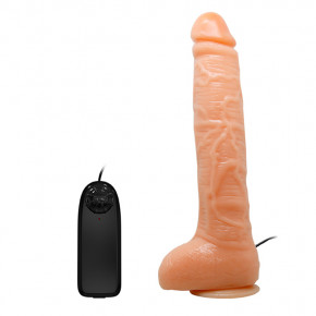 Baile | Вібратор - Top sex Toy Penis Dldo with Vibro 21 cm Flesh. Ціна: 909 грн