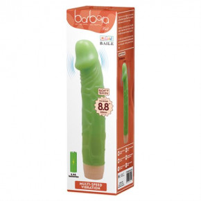 Baile | Вібратор Barbara Bill Multi Speed Real Vibrator Green. Ціна: 348 грн