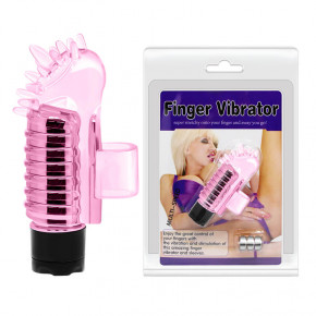 Baile | Насадка на палець - Finger Vibrator Pink, 7,6 см. Ціна: 390 грн