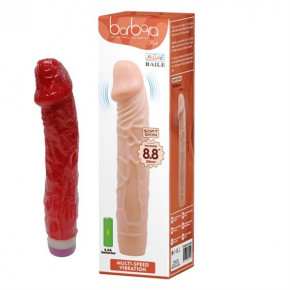 Baile | Вібратор - Barbara Classic Jelly Vibe Red, 23 см. Ціна: 333 грн