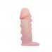 Baile | Насадка на член - Brave Men Penis Sleeve Flesh. Ціна 175 грн. Фото: 3