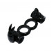 Baile | Эрекционное кольцо - Sweet Ring Double Penis Ring Black. Цена 458 грн. Фото: 4
