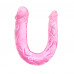 Baile | Двосторонній фалоімітатор - Double Dong Pink, 29,8 см. Ціна 365 грн. Фото: 2