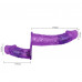 Baile | Страпон - Ultra Passionate Harness Dual Vibration Purple. Ціна 905 грн. Фото: 2