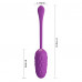 Pretty Love | Виброяйцо - Pretty Love Marina Vibrating Egg Purple. Цена 2 048 грн. Фото: 6